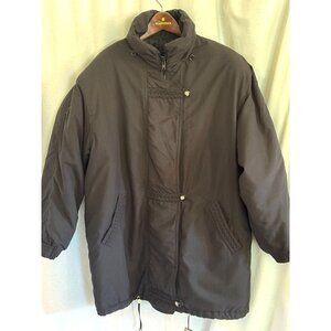 I. C. Mist Men's Puffer Jacket Insulated w/decorative braid accents full zipper